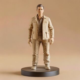 Custom full-body figurine made from a photo